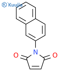 1-Naphthalen-2-yl-pyrrole-2,5-dione structure