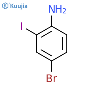 4-Bromo-2-iodoaniline structure