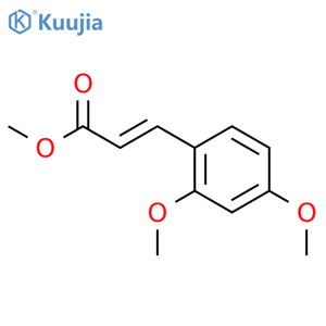 methyl (2E)-3-(2,4-dimethoxyphenyl)prop-2-enoate structure