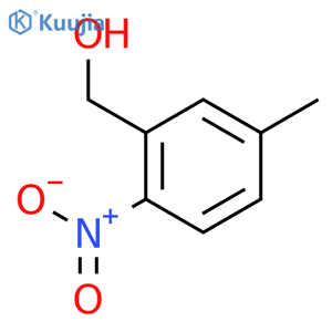 (5-Methyl-2-nitrophenyl)methanol structure