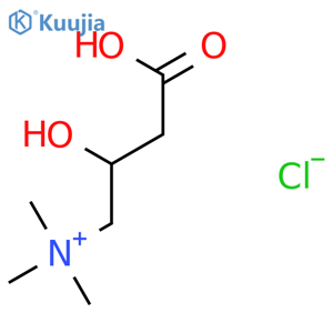 (R)-3-Carboxy-2-hydroxy-N,N,N-trimethylpropan-1-aminium Chloride structure