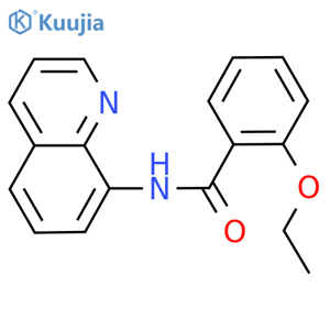 2-ethoxy-N-(8-quinolinyl)benzamide structure