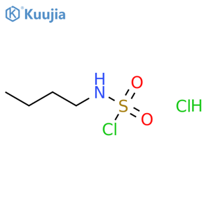 1-BUTANAMINE, N-(CHLOROSULFONYL)-, HYDROCHLORIDE structure