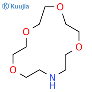 1,4,7,10-Tetraoxa-13-azacyclopentadecane structure