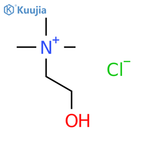 Choline chloride structure