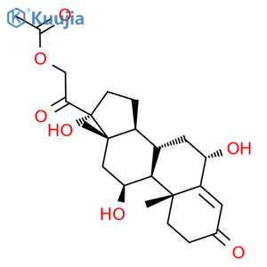 21-O-Acetyl 6α-Hydroxy Cortisol structure