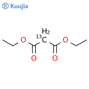 Diethyl Malonate-2-13C structure