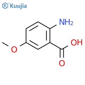 2-Amino-5-methoxybenzoic acid structure