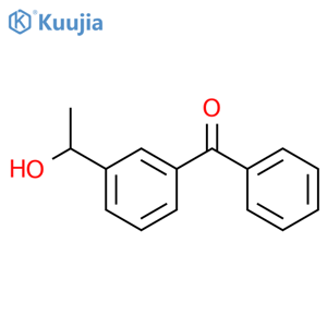 3-(1-Hydroxyethyl)benzophenone structure