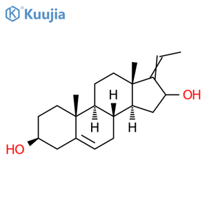 Pregna-5,17(20)-diene-3,16-diol, (3β)- structure