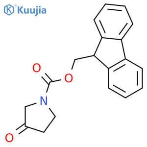 1-N-Fmoc-3-Pyrrolidinone structure