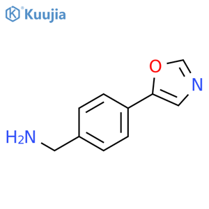 4-(5-Oxazolyl)benzylamine structure