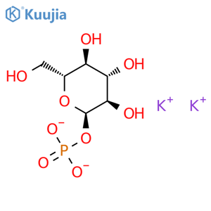 Glucose-1-phosphate Dipotassium Salt structure