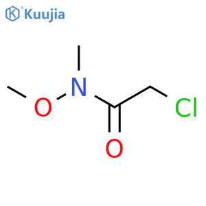 2-chloro-N-methoxy-N-methyl-acetamide structure