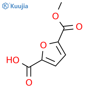 5-(Methoxycarbonyl)furan-2-carboxylic acid structure