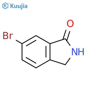 6-bromo-2,3-dihydro-1H-isoindol-1-one structure