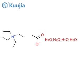 Tetraethylammonium Acetate Tetrahydrate structure