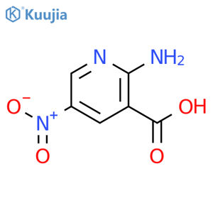 2-amino-5-nitropyridine-3-carboxylic acid structure