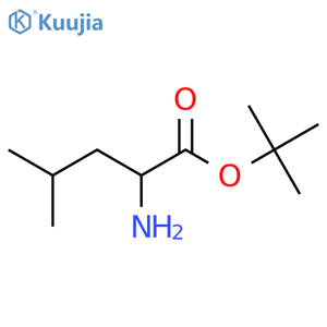 tert-Butyl D-leucinate structure