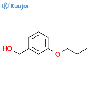 (3-Propoxyphenyl)methanol structure