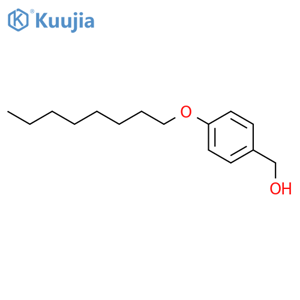 p-Octyloxybenzyl alcohol structure