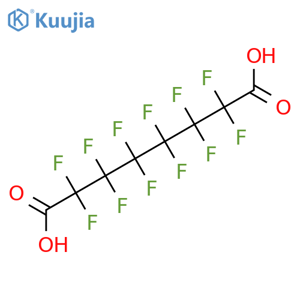 1,1,2,2-Tetrahydroperfluorodecanol structure