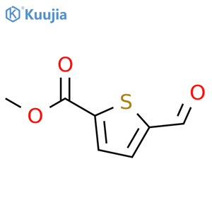 Methyl 5-formylthiophene-2-carboxylate structure