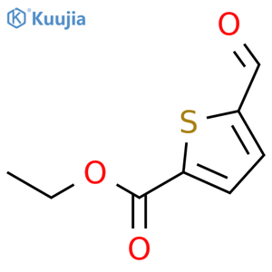 Ethyl 5-formylthiophene-2-carboxylate structure