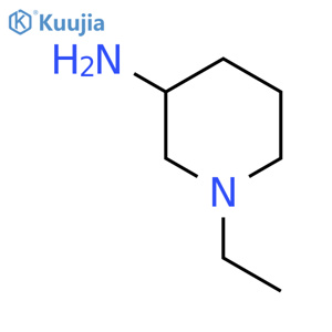 1-Ethyl-3-piperidinamine structure