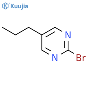 PYRIMIDINE, 2-BROMO-5-PROPYL- structure