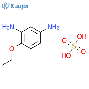 4-Ethoxybenzene-1,3-diamine sulfate structure