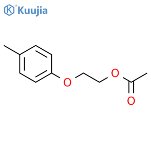 2-(p-Tolyloxy)ethyl acetate structure