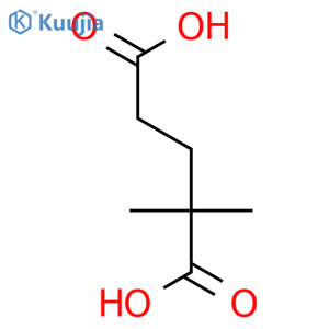 2,2-Dimethylglutaric acid structure