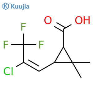 (±)-Cyhalothric Acid structure