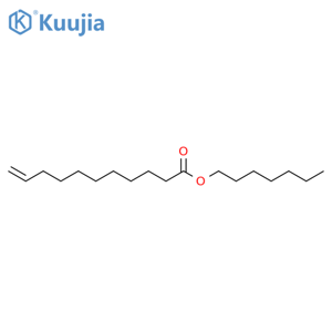 heptyl undec-10-enoate structure