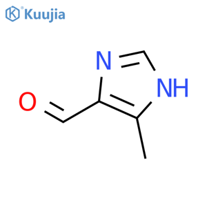 5-Methyl-1H-imidazole-4-carbaldehyde structure