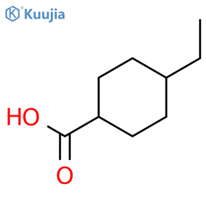 trans-4-Ethylcyclohexanecarboxylic acid structure