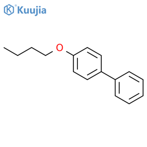 4-Butoxybiphenyl structure