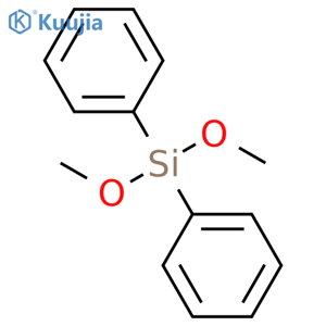 Diphenyldimethoxysilane structure