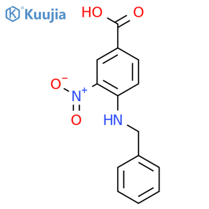 4-(Benzylamino)-3-nitrobenzoic acid structure