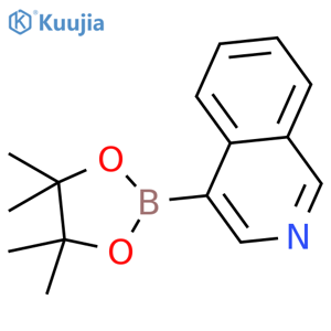 4-isoquinolineboronic acid pinacol ester structure