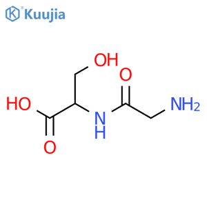 Glycyl-DL-serine structure