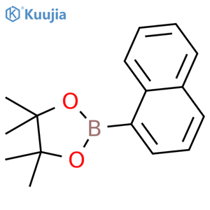 Naphthalene-1-boronic Acid Pinacol Ester structure