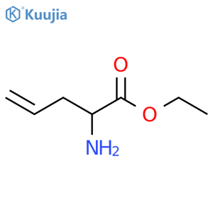 ethyl 2-aminopent-4-enoate structure