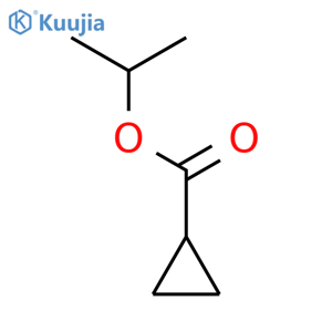 Isopropyl cyclopropanecarboxylate structure