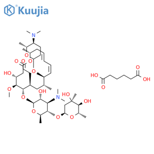 SPIRAMYCIN ADIPATE structure