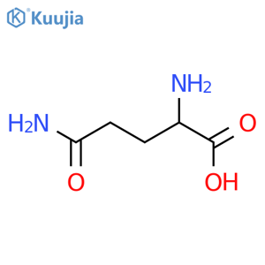 DL-Glutamine structure