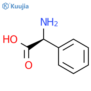 Benzeneacetic acid, a-amino- structure