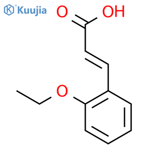 2-Ethoxycinnamic acid structure