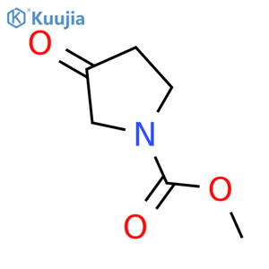 Methyl 3-oxopyrrolidine-1-carboxylate structure